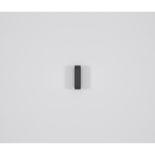 Venkovní svítidlo, kov antracit matný, akryl transparentní, plast bílý, IP54, ŠxV:160x125mm, H:78mm, včetně LED 12W 230V, 1400lm zdroj, 1133lm výstup, 3000K