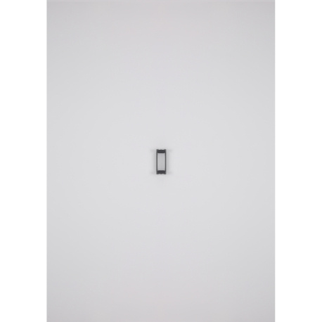 Venkovní svítidlo, hliník antracit matný, akryl transparentní, plast bílý, IP54, ŠxV:75x187mm, H:82mm, včetně LED 12W 230V, zdroj 1350lm, výstup 1093lm, 3000K