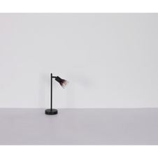 Stropní svítidlo, kov černý, sklo kouřové, průhledné, ø:220mm, V:165mm, bez žárovek 3xE14, max. 25W 230V