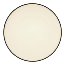 Stropní svítidlo, kov bílý matný, plast šedý tmavý/bílý, Ø:48cm, V:5,5cm, LED 24W 230V, zdroj 3300lm, výstup 1200lm, 4000K