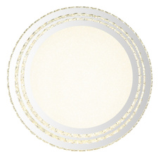 Stropní svítidlo, kov chrom, krystaly K5/akrylové čiré, stmívatelné, několik úrovní pomocí nástěnného vypínače, paměť, dálkové ovládání, baterie 2xAAA, Ø:60cm, V:15,5cm, LED 58W 230V, zdroj 700-7034lm, výstup 400-3805lm, CCT 2700-6000K