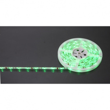 Dekorativní svítidlo, plast, LED pásek, délka 5 metrů, 30 LED diod na metr, včetně konektorů, může se zkrátit, stmívatelné, dálkové ovládání, změna barvy světla, fixace barev, DxŠxV: 6950x10x3, včetně 150xRGB LED 0,14W 12V, 475lm.