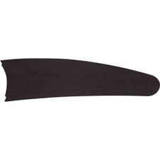 Stropní ventilátor, nikl matný, MDF Wenge, sklo bílé, 3 rychlosti, 2 směry otáčení, motor 55W 230V, dálkové ovládání, ø:1320 V:372, včetně žárovky 1xR7s 80W 230V.