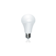 LED žárovka, hliník, plast bílý, soumrakový senzor zapíná při 30LUX, vypíná při 200LUX, Ø60, V: 120, 1xE27 LED, max. 9W 230V, 806lm, 3000K