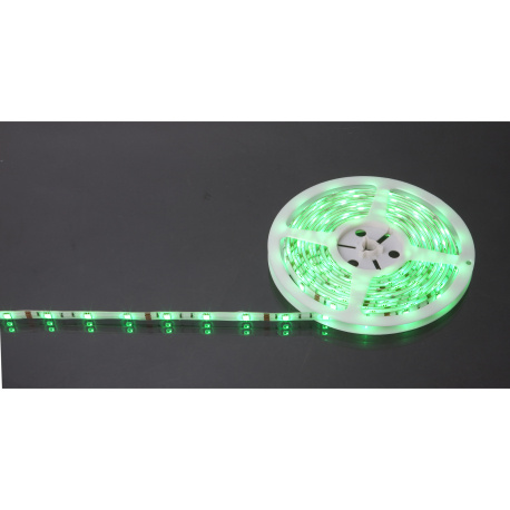 Dekorativní svítidlo, plast, LED pásek, délka 3 metry, 30 RGB LED diod na metr, včetně konektorů, stmívatelné, dálkové ovládání, změna barvy světla, fixace barev, DxŠxV: 4950x10x3, včetně 90xRGB LED 0.17W 12V, 330lm.