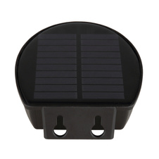 Solární svítidlo, plast černý/bílý, vypínač, spínač, baterie CR18650 1200mAh 3,7V, IP54, dobíjí se cca 6 hodin, svítí cca 12 hodin, 3 nastavení senzoru, ŠxV:10,8x3,3cm, AL:14cm, LED 2,5W 3,7V, zdroj 300lm, výkon 250lm, 4000K