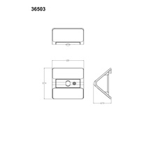 Solární svítidlo, plast černý/satin, vypínač, baterie CR18650 1200 mAh 3,7V, IP54, nabíjí se cca 6h, svítí cca 12h, 3 nastavení senzoru, ŠxV:12x11,8cm, AL:6,8cm, LED 2,5W 3,7V, zdroj 300lm, výkon 250lm, 4000K