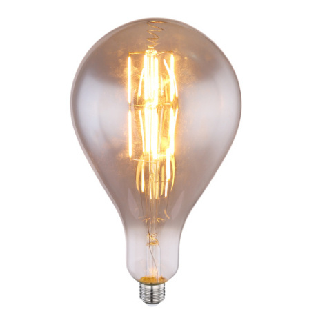 LED žárovka, kouřové sklo, stmívatelná, Ø:160, V:290, E27 LED 11W 230V, 550lm Zdroj, 550lm Výkon, 2100K