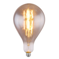 LED žárovka, kouřové sklo, stmívatelná, Ø:160, V:290, E27 LED 11W 230V, 550lm Zdroj, 550lm Výkon, 2100K