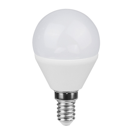 LED žárovka, hliník, plast opál bílý, ILLU, stmívatelná, Ø45, V: 80, 1xE14 ILLU 5W 230V, 400lm, 4000K
