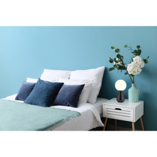 Stolní lampa, kov černý, akryl bílý, PVC kabel černý 800mm, dotykový spínač, plynulá regulace stmívání, fixace barev, paměťová funkce, bez adaptéru, USB-A 2.0 - USB-C, IP41, ø: 120mm, V: 235mm, LED 1,5W 230V, výkon 140lm, CCT 3000/6500/4500K