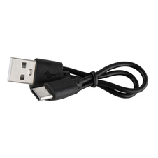 Svítilna, hliník černý, průhledný plast, krokový vypínač, USB-A 2.0 - USB-C, baterie CR18650 1200mAh 3,7V, blikací efekt, nastavitelný světelný kužel, dosvit až 80m, nabíjení 4h, svítí 2-3h, ø: 30mm V: 115mm, LED 3W 100lm, 5500K, LED 3W 130lm, 5000K