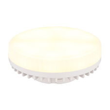 Nástěnné svítidlo, černý matný kov, bílý plast, ŠxV: 100x150mm, V: 185mm, včetně žárovky 1xGX53 LED, max. 7W 230V, zdroj 600lm, výkon 364lm, 3000K, včetně LED žárovky 10161