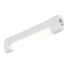 Světlo pod skříňku, bílý plast, bílý PVC kabel 300mm, tlačítko a krokový spínač, bez adaptéru, USB-A - USB-C, magnet, nabíjí se cca 4h, svítí cca 2h, svítí během nabíjení, DxŠxV: 186x25x40mm, LED 2W 230V, výkon 122lm, CCT3000/4000/7000K