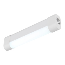 Světlo pod skříňku, bílý plast, bílý PVC kabel 300mm, tlačítko a krokový spínač, bez adaptéru, USB-A - USB-C, magnet, nabíjí se cca 4h, svítí cca 2h, svítí během nabíjení, DxŠxV: 186x25x40mm, LED 2W 230V, výkon 122lm, CCT3000/4000/7000K