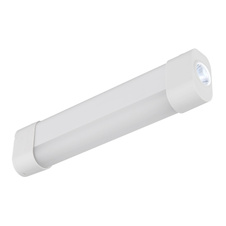 Světlo pod skříňku, bílý plast, bílý PVC kabel 300mm, tlačítko a krokový spínač, bez adaptéru, USB-A - USB-C, magnet, nabíjí se cca 4h, svítí cca 2h, svítí během nabíjení, DxŠxV: 186x25x40mm, LED 2W 230V, výkon 122lm, CCT3000/4000/7000K