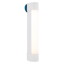 Světlo pod skříňku, bílý plast, bílý PVC kabel 300mm, tlačítko a krokový spínač, bez adaptéru, USB-A - USB-C, magnet, nabíjí se cca 4h, svítí cca 2h, svítí během nabíjení, DxŠxV: 186x25x40mm, LED 2W 230V, výkon 122lm, CCT3000/4000/7000K