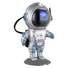 Stolní lampa, plast stříbrný, šedý, modrý, čirý, černý, červený, PVC kabel černý, tlačítkový a krokový vypínač, RGB změna barvy a fixace, bez adaptéru, včetně USB kabelu, DxŠxV:120x110x225mm, délka kabelu 1200mm, včetně RGB LED 4,5W 5V