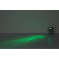 Stolní lampa, plast stříbrný, šedý, modrý, čirý, černý, červený, PVC kabel černý, tlačítkový a krokový vypínač, RGB změna barvy a fixace, bez adaptéru, včetně USB kabelu, DxŠxV:120x110x225mm, délka kabelu 1200mm, včetně RGB LED 4,5W 5V