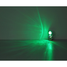 Stolní lampa, plast bílý, šedý, modrý, čirý, červený, stříbrný, PVC kabel černý, tlačítkový a krokový vypínač, RGB změna barvy a fixace, bez adaptéru, včetně USB kabelu, USB-C - USB-C, DxŠxV: 120x110x220mm, kabel 1200mm, RGB LED 6W 230V