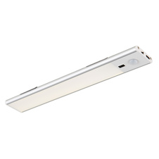 Světlo pod skříňku, hliník stříbrný, plast bílý, bez adaptéru, USB-A - USB-C, senzor, magnet, stmívání pohybem ruky, doba nabíjení cca 2 hod. DxŠxV: 240x40x10mm, kabel 500mm, LED 1,4W 230V 100lm 4000K