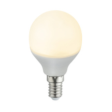 LED žárovka, keramika, mléčné sklo, ILLU, Ø45, V:81, 1xE14 ILLU 5W 230V, 400lm, 3000K.