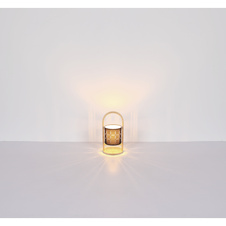 Stolní svítidlo přírodní dřevo, textil černý, kabel PVC černý, kolébkový vypínač na kabelu, Ø:160mm, V:330mm, délka kabelu 1500mm, bez žárovky 1xE14 40W 230V