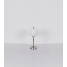 Závěsné svítidlo kov nikl matný, sklo bílé, kabel PVC černý, možnost nastavení výšky, Ø:300mm, V:1200mm, bez žárovky 1x E27 60W 230V