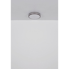 Stropní svítidlo, kov bílý, plast v barvě kávy, plast bílý, stmívatelné, fixace barev, změna a fixace RGB barev, paměťová funkce, noční světlo, dál. ovládání, ø:340mm, V:70 mm, LED 18W 230V, 50-950lm, 2700-6000K, RGB LED 5W 230V