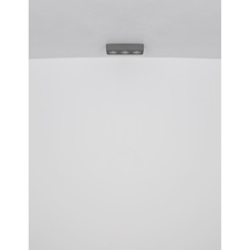 LED reflektor, hliník šedý tmavý, plast šedý, plast čirý, DxŠxV:332x117x55mm, včetně LED 14W 230V, zdroj 1600lm, výstup 780lm, 3000K.