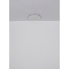 Stropní svítidlo, kov bílý, akryl bílý, 2 kroužky 2700K a 2 kroužky 6500K (nelze přepínat), ø:400mm, V:50mm, včetně LED 20W 230V, zdroj 2400lm, výstup 1800lm