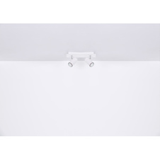 Stropní svítidlo, kov černý matný, nastavitelné, DxŠxV:1800x100x185mm, bez žárovek GU10, max. 6x35W 230V