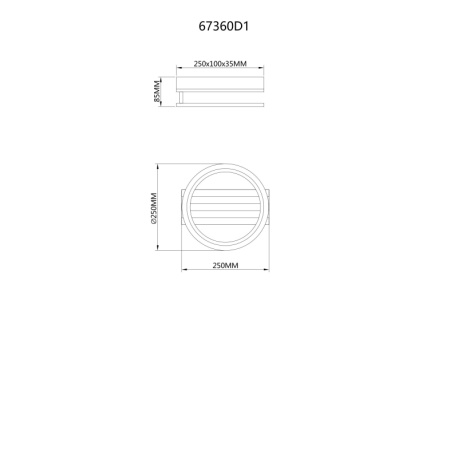 Stropní svítidlo, kov černý mat, MDF imitace tmavého dřeva, bílý plast, několik úrovní nástěnným spínačem, nastavení barev, paměťová funkce, DxŠxV: 250x250x85mm, včetně LED 10W 230V, zdroj 1100lm, výkon 580lm, CCT 3000/4200/6000K