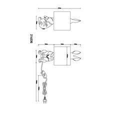 Stolní lampa, matný plast zlaté barvy, černý samet, černý PVC kabel, kolébkový vypínač na kabelu, ø: 180mm, V: 410mm, délka kabelu 1500mm, bez žárovky 1x E27,max. 25W 230V