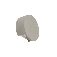Nástěnné svítidlo, beton, šedá, Ø: 155, H: 60, včetně 1xLED 6,5W 230V, 584lm, 3000K.