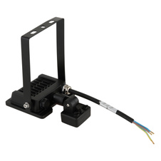 Venkovní svítidlo, hliník, průhledné sklo, možnost náklonu, IP44, umístění do výšky pro snímání 1-3m, úhel záběru 110°, detekce do vzd. 8m, ŠxV: 9x12cm, H:13cm, včetně 1xLED 10W 230V, 1000lm zdroj, 950lm výstup, 6000K