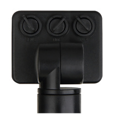 Venkovní svítidlo, hliník, průhledné sklo, možnost náklonu, IP44, umístění do výšky pro snímání 1-3m, úhel záběru 110°, detekce do vzd. 8m, ŠxV: 9x12cm, H:13cm, včetně 1xLED 10W 230V, 1000lm zdroj, 950lm výstup, 6000K