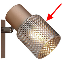 Náhradní sklo pro sérii 54314, Ø: 7 cm