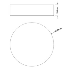 Stropní svítidlo, kov bílý, textil antracit, plast bílý, Ø40cm, V:10cm, bez žárovek 3xE27, max. LED 15W 230V