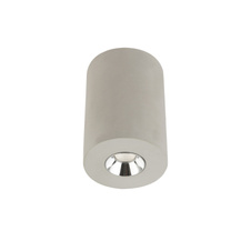 Stropní svítidlo, beton, šedá, chrom, Ø: 75, V: 110, včetně 1xLED 4,2W 230V, 200lm, 3000K.