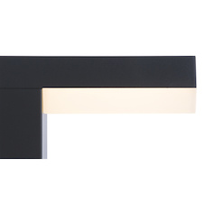 Venkovní svítidlo, nerez antracit, plast opál bílý, IP44, ŠxV: 10x13cm, H:19cm, včetně 1xLED 9W 230V, 800lm, 3000K