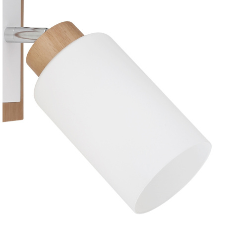 Náhradní sklo, bílé, matné, ø: 9,5cm, V: 15cm pro 15977-1, 15977-2, 15977-3, 15977-4