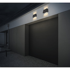 Solární svítidlo plast černý, plast čirý, vypínač, směr světla: nahoru a dolů, součástí balení baterie CR18650 1300mAh 3,7V, IP54, DxŠxV:170x64x108mm, vč.LED 1W 3,2V, výstup 40lm, 3000K