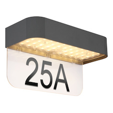 Solární svítidlo, plast šedý matný/průhledný, akryl průhledný, krokový přepínač, baterie součástí balení CR18650 1800mAh 3,7V, senzor, IP54, ŠxV: 230x123mm, H: 100mm, včetně LED 6W 3,7V, zdroj 1200lm, výstup 1000lm, 3000K