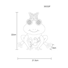 Solární svítidlo, kov, zelený matný, vícebarevný, plast černý matný, vypínač, baterie součástí balení AAA 300mAh 1.2V, IP44, DxŠxV: 215x80x220mm, včetně 104x LED 0.06W 3V, 3000K