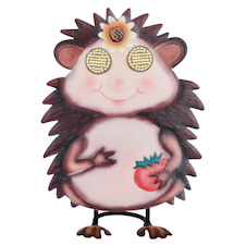 Solární svítidlo kovové hnědé/vícebarevné matné, plast černý matný, vypínač, baterie součástí balení AAA 300mAh 1,2V, IP44, DxŠxV: 170x80x220mm, včetně 104x LED 0,06W 3V, 3000K