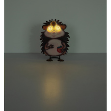 Solární svítidlo kovové hnědé/vícebarevné matné, plast černý matný, vypínač, baterie součástí balení AAA 300mAh 1,2V, IP44, DxŠxV: 170x80x220mm, včetně 104x LED 0,06W 3V, 3000K