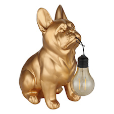 Solární svítidlo, plast zlatý/černý/jantar matný, vypínač, baterie součástí balení AA 300mAh 1,2V, IP44, DxŠxV: 240x120x245mm, včetně LED 0,06W 3V, 3000K