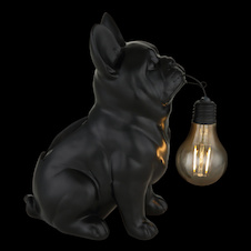 Solární svítidlo, plast černý/jantar matný, vypínač, baterie součástí balení AA 300mAh 1,2V, IP44, DxŠxV: 240x120x245mm, včetně LED 0,06W 3V, 3000K