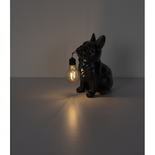 Solární svítidlo, plast černý/jantar matný, vypínač, baterie součástí balení AA 300mAh 1,2V, IP44, DxŠxV: 240x120x245mm, včetně LED 0,06W 3V, 3000K